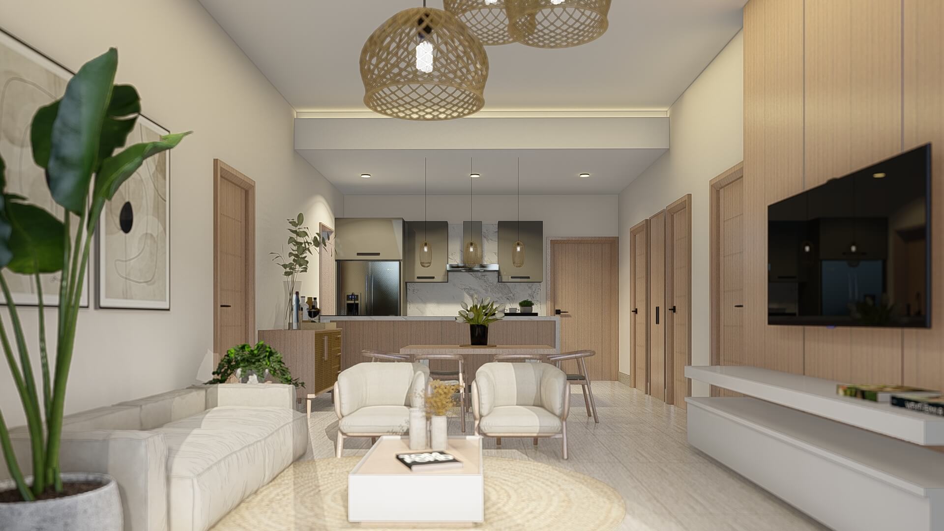Modelo 2 HAB sala
