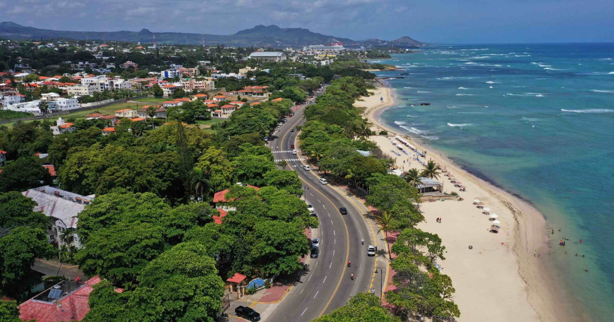 Malecón de Puerto Plata – Vista aérea
