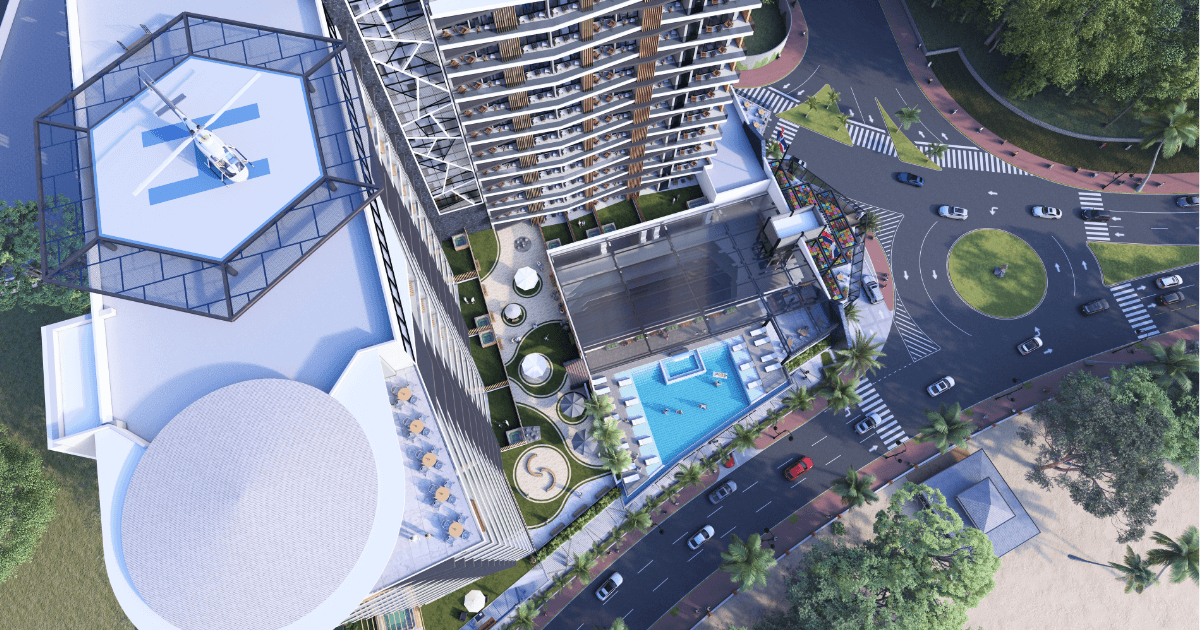 Brickell Center Towers – Vista aérea