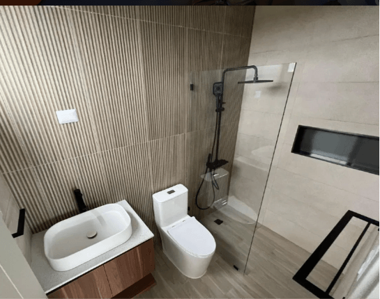 Baño privado, Torre en Urbanización Thomen, Santiago