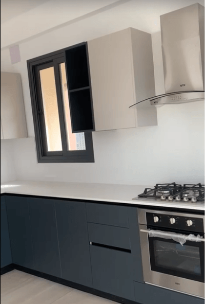 Cocina, Apartamento en alquiler en La Trinitaria, Santiago