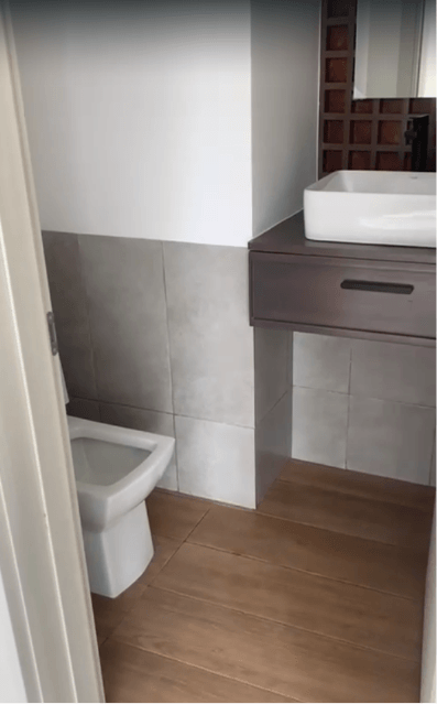 Medio baño, Apartamento en alquiler en La Trinitaria, Santiago
